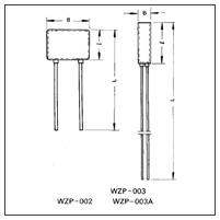 熱電阻感溫元件 WZP-002 WZP-003 WZP-003A